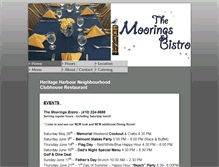 Tablet Screenshot of mooringsbistro.com